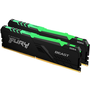 Памет Kingston FURY Beast RGB, 32GB DDR4, 2666MHz CL16, Dual Channel Kit