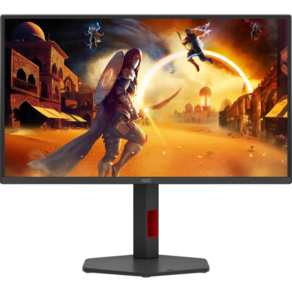AOC G4 Q25G4SR számítógép monitor 62,2 cm (24.5") 2560 x 1440 pixelek Quad HD LED Fekete, Vörös