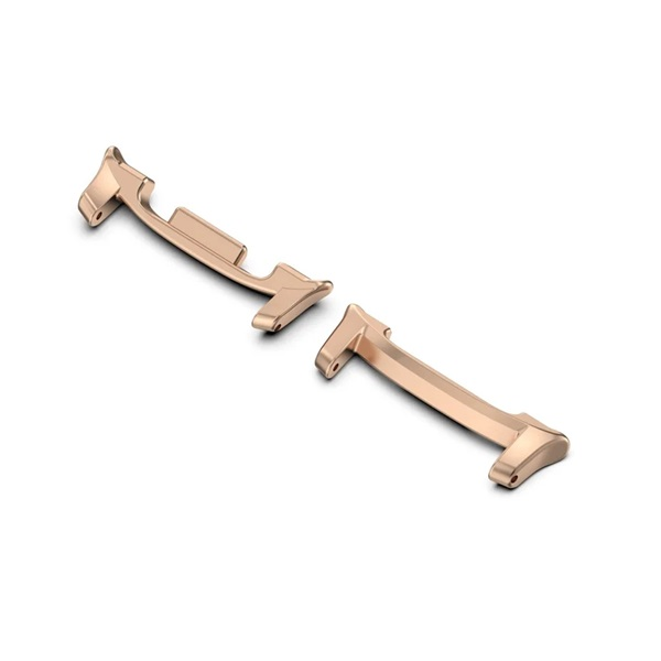 Óraszíj csatlakozó adapter (egyedi méret, 1 pár, átalakító, fém, 22mm) ROZÉARANY Samsung Galaxy Watch 8 Classic 46mm (SM-L500) / Galaxy Watch 8 Classic eSIM 46mm (SM-L505) "Gigapack csomagolás" (GP-172077)
