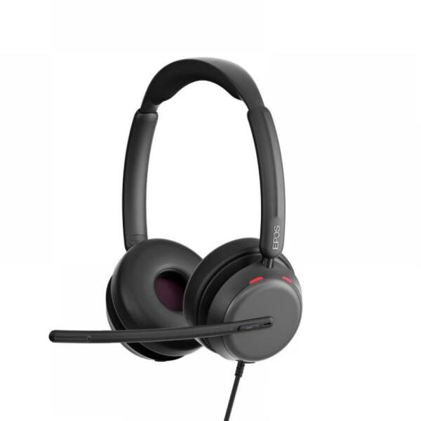 EPOS IMPACT 860T ANC Слушалки Жичен Лента за глава Офис/Център за обаждания UBS тип C Черен