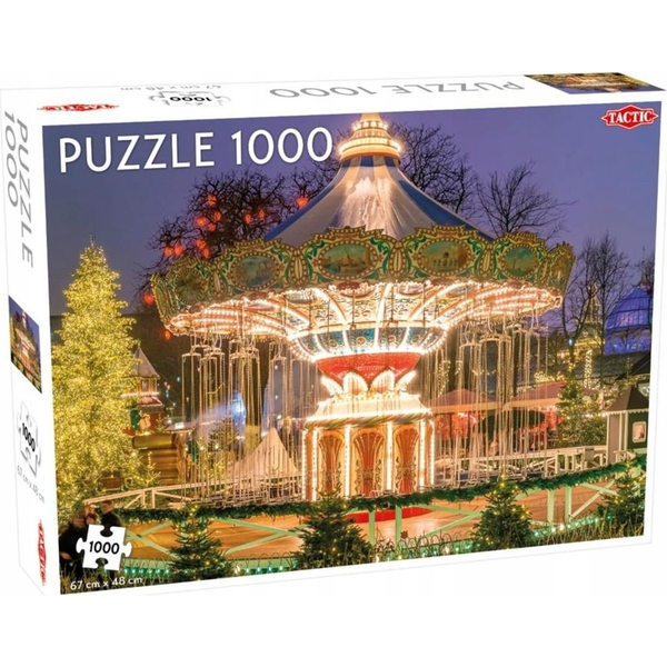 Tactic 56699 puzzel Legpuzzel 1000 stuk(s) Stad