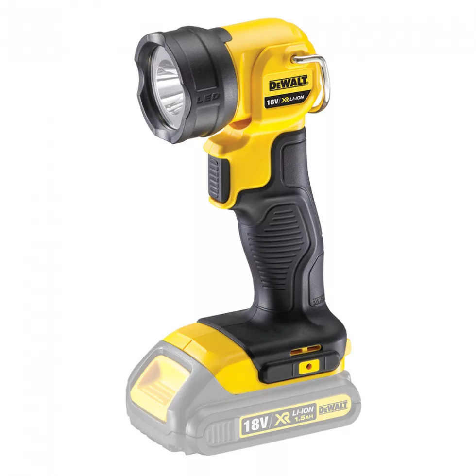 DeWalt DCL040-XJ Akkumulátoros munkalámpa - Fekete/Sárga (Akku és töltő nélkül) (DCL040-XJ)