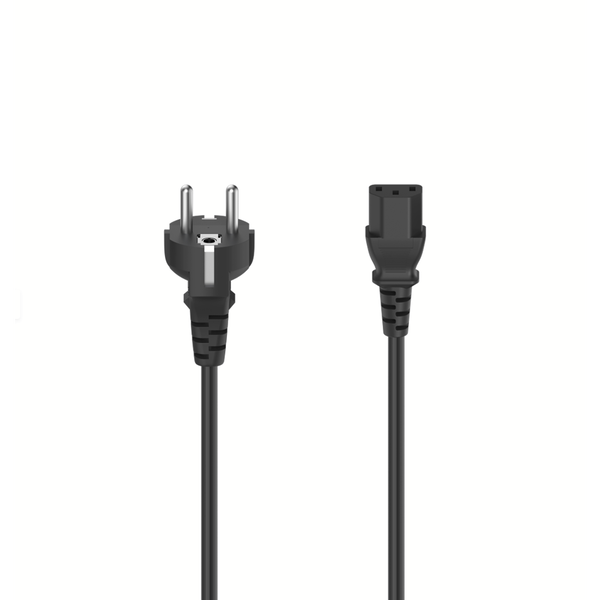 Hama 00200738 cavo di alimentazione Nero 2,5 m Spina di alimentazione di tipo C Accoppiatore C14