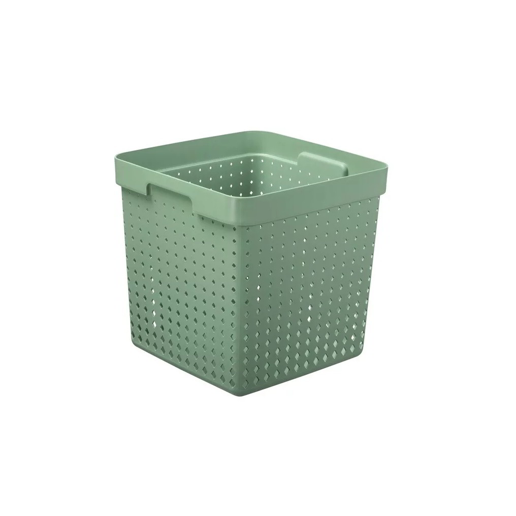 Iris Seoul Műanyag Tárolókosár 23.5L - Zöld (60260811)
