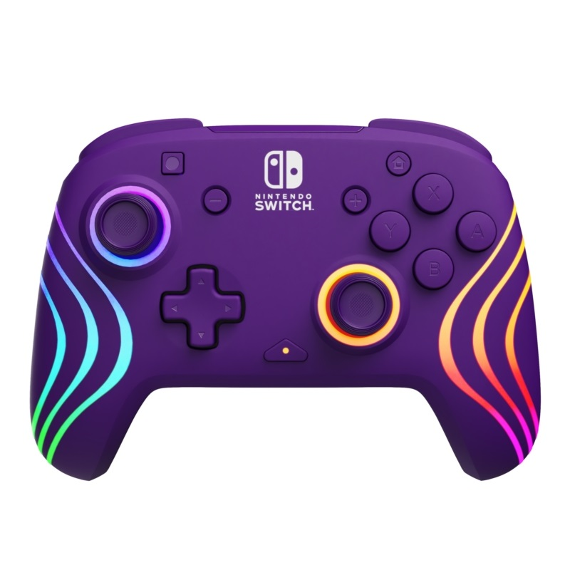 PDP Afterglow Wave Lila Gamepad Analóg/digitális Nintendo Switch, Nintendo Switch OLED (500-238-PR)
