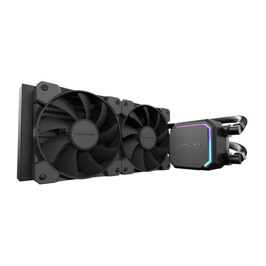 LC-Power LC-CC-240-B JetFlow 240mm All In One Univerzális CPU Vízhűtés - Fekete (LC-CC-240-B)