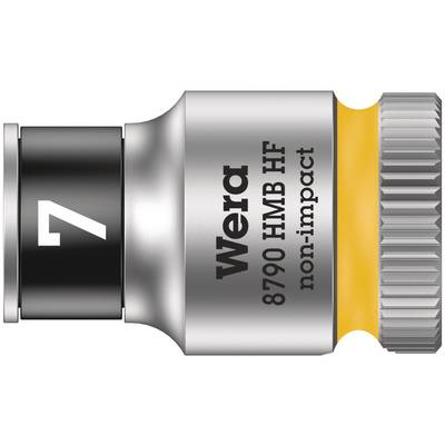 Wera 8790 HMB HF 05003741001 Külső hatlap Dugókulcs betét 7 mm 3/8 (10 mm) (05003741001)
