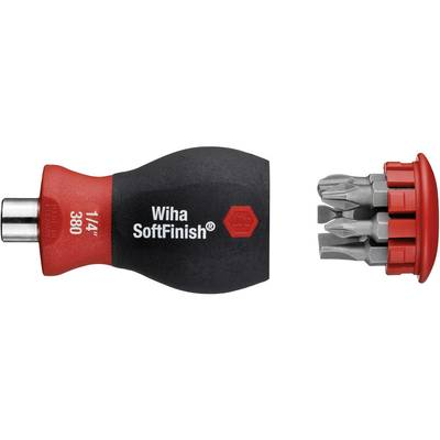Wiha Schraubendreher Bit Magazin TORX 6 Bits, Stubby, 1/4