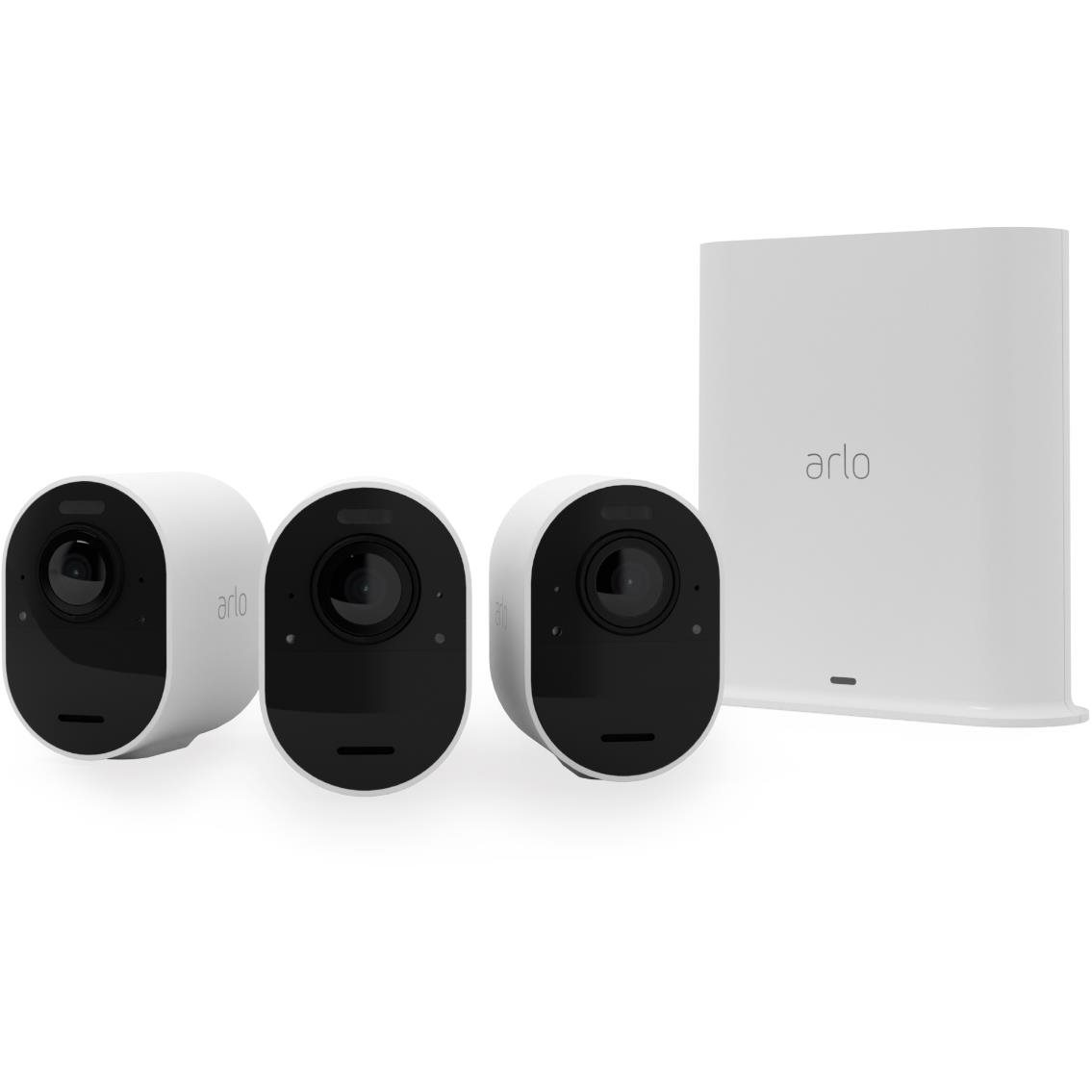 Arlo Ultra 2 Outdoor Security Camera, fehér, 3 db (VMS5340-200EUS)