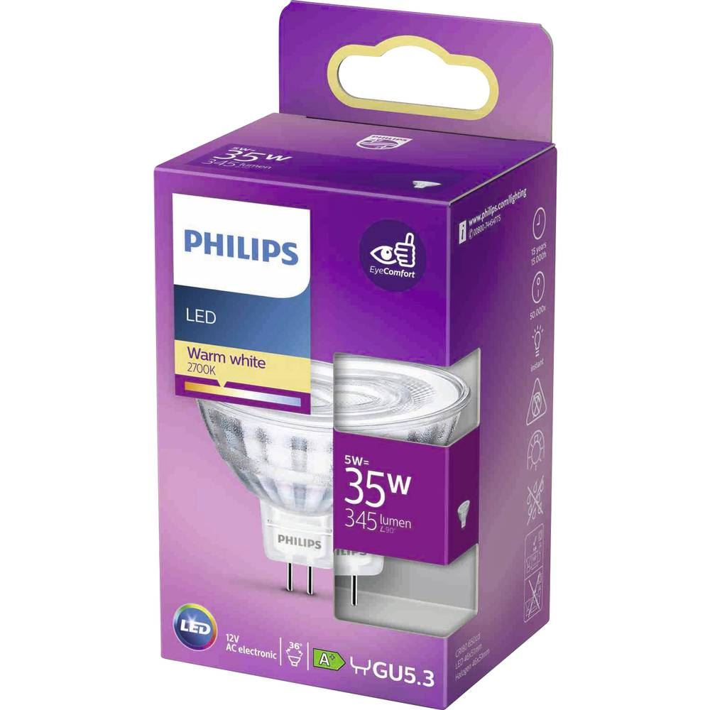 Philips GU5.3 4.4W LED fényforrás meleg fehér (871951430762900) (871951430762900)