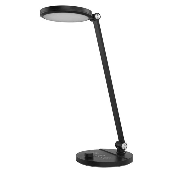 Emos Z7628B Charles fekete LED asztali lámpa (Z7628B)
