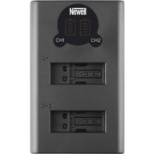 Ładowarka do aparatu Newell Ładowarka dwukanałowa Newell DL-USB-C do akumulatorów AABAT-001