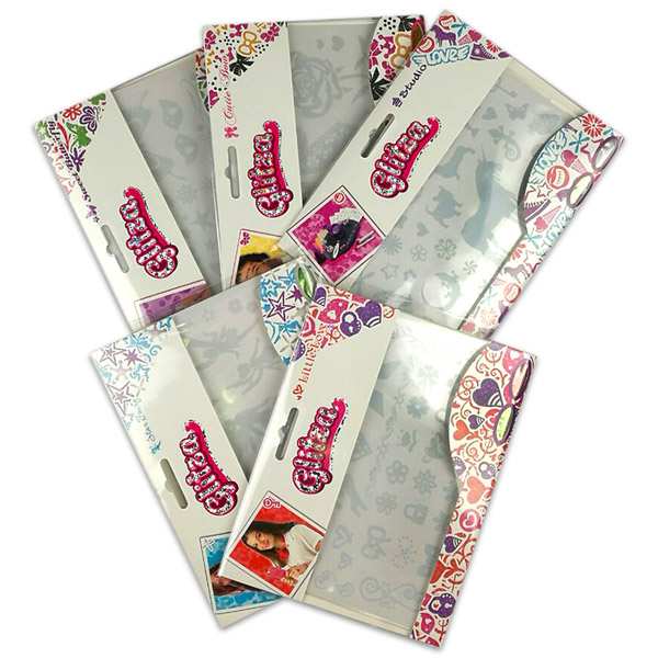 Trends2com GLI07603 Glitza csillámtetkó: kezdő szett - többféle mintával (GLI07603)