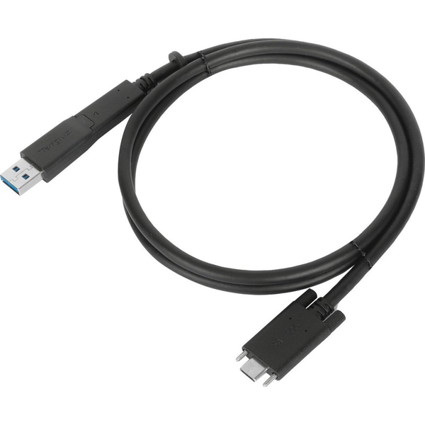 Targus ACC1133GLX USB-kabel USB 3.2 Gen 1 (3.1 Gen 1) 1 m USB C Zwart