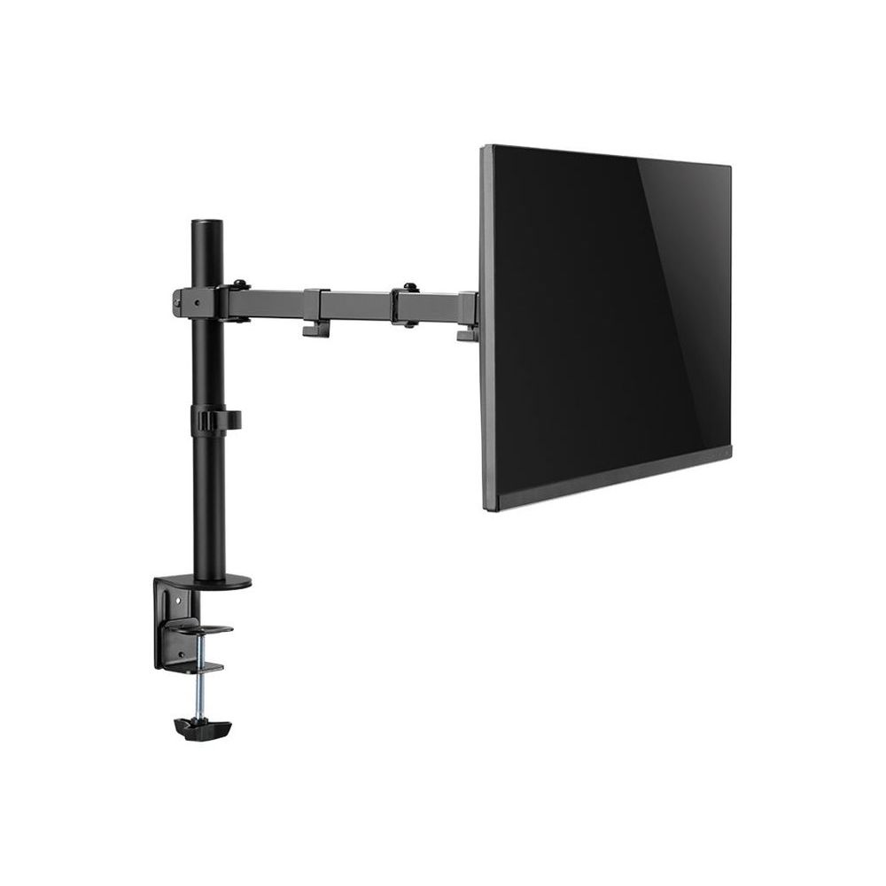 LogiLink - mounting kit - adjustable arm - for LCD display - black (BP0097)