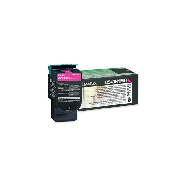 Lexmark C540H1MG cartucho de tóner 1 pieza(s) Original Magenta