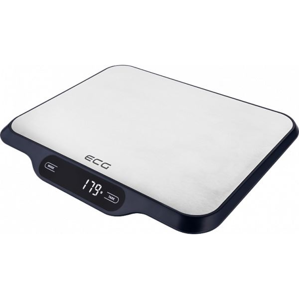 ECG KV 215 S konyhai mérleg rozsdamentes acél-fekete (KV 215 S)