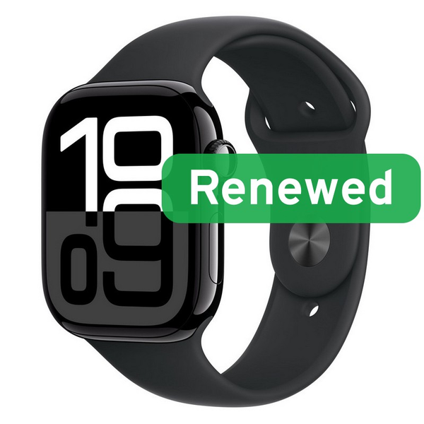 Apple Watch Series 10 LTE 46 mm Jet Black смарт часовник
