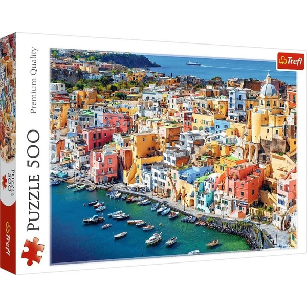 Procida, Campania, Olaszország 500db-os puzzle - Trefl