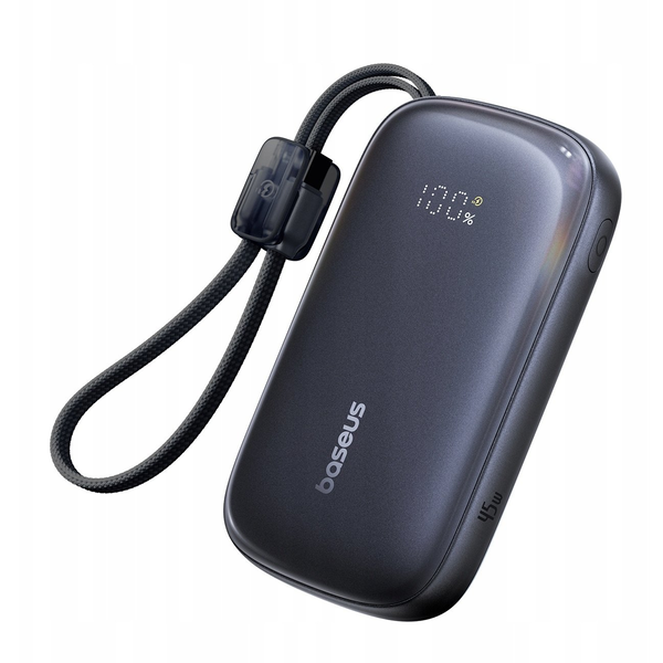 Baseus EnerFill FC21 QPow3 Ultra 20000mAh 45W Power Bank, черен