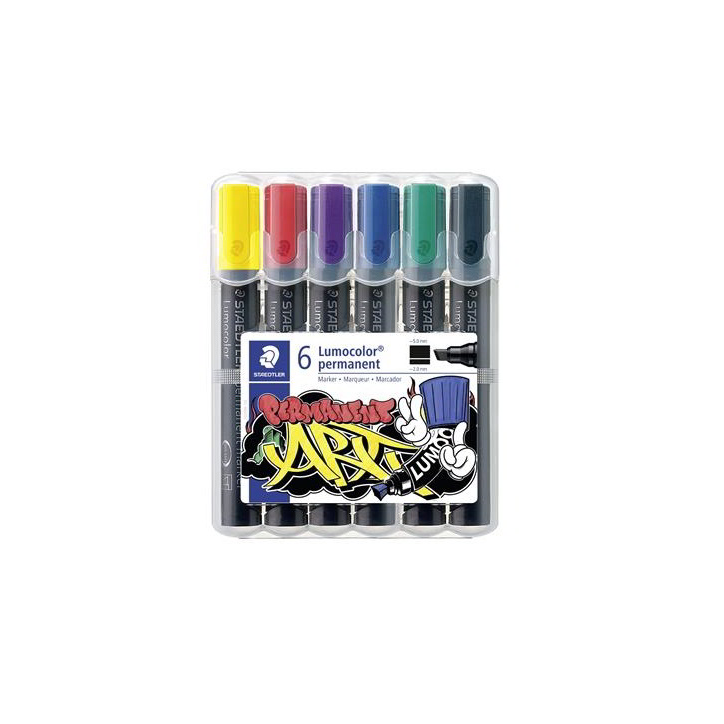 Staedtler 2-5mm Alkoholos marker készlet (350 WP6-1)