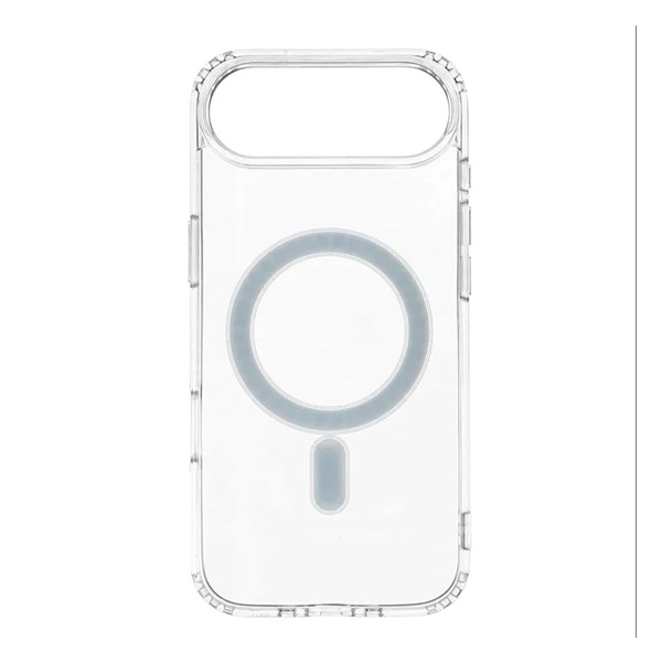 Szilikon telefonvédő (ütésállóság, légpárnás sarok, MagSafe) ÁTLÁTSZÓ Apple iPhone Air "Gigapack csomagolás" (GP-173678)