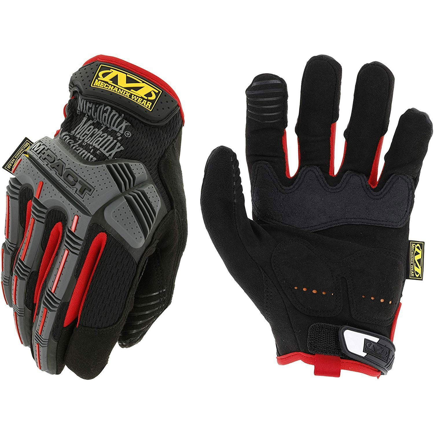 Mechanix M-Pact, fekete-piros, XL (MPT-52-011)