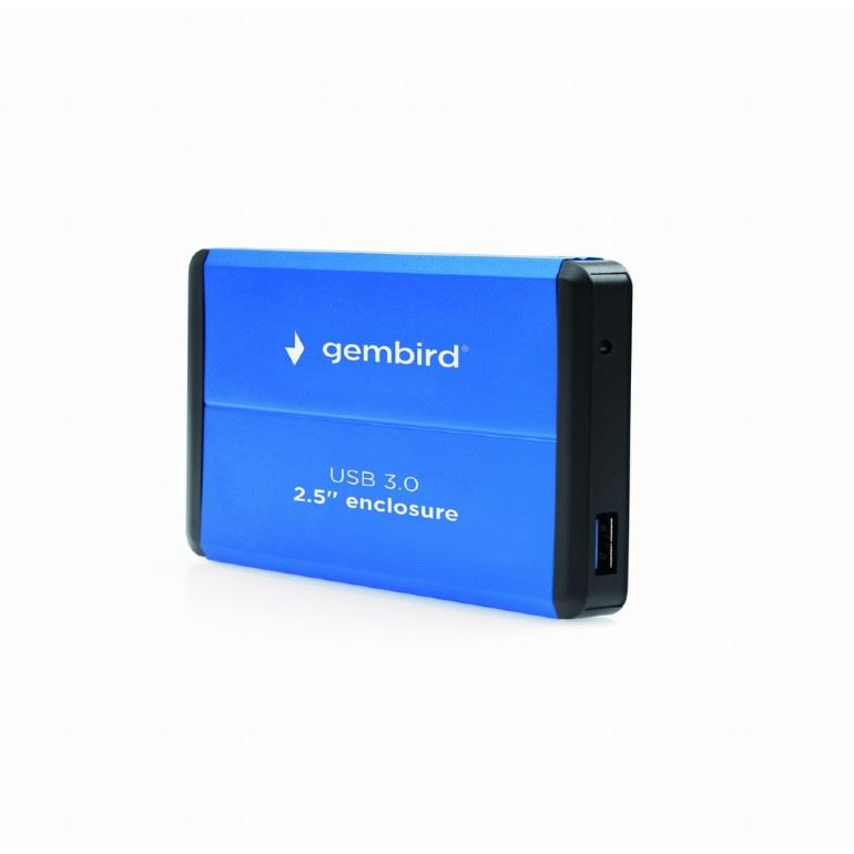 Gembird 2.5'' külső SATA merevlemez ház USB 3.0 kék (EE2-U3S-2-B) (EE2-U3S-2-B)