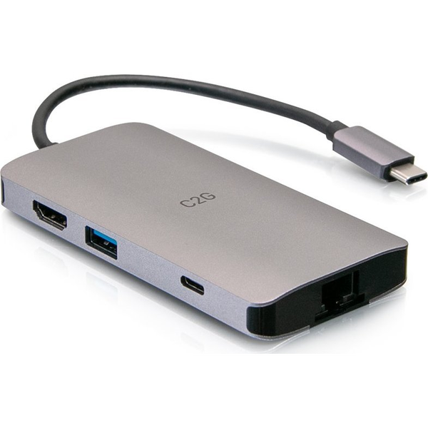 C2G C2G54458 Ledningsført USB 3.2 Gen 1 (3.1 Gen 1) Type-C Grå