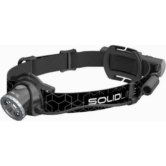 Ledlenser Solidline SH6R Fejlámpa - Tölthető, 600/250/30 lm, 18650 Fókusz , Bliszter (502206)