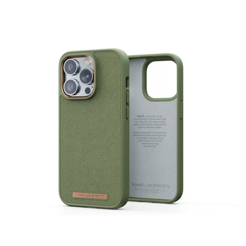 Njord Comfort+ tok olíva zöld Apple iPhone 14 Pro Max készülékhez (NA44CM06) (127120)