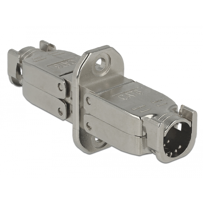 Delock Csatlakozó a Cat.6 STP hálózati kábelhez a szerszám nélküli szerelhetőség telepítéshez (86466) (86466)