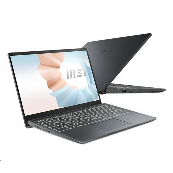 MSI Modern 14 B11MOU Ноутбук 35,6 см (14") Full HD Intel® Core™ i3 i3-1115G4 8 GB DDR4-SDRAM 256 GB SSD Wi-Fi 6 (802.11ax) Сив
