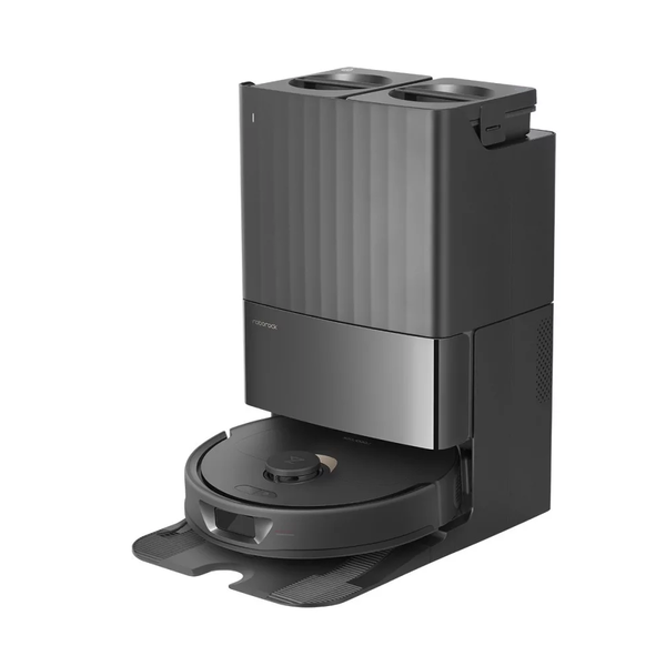 Прахосмукачка робот Roborock Qrevo MAXV RSD0710CE, 7000 pa, Прахосмукачка, моп и смарт станция с автоматично изпразване, 60W, Lidar, 5200mAh, Черен