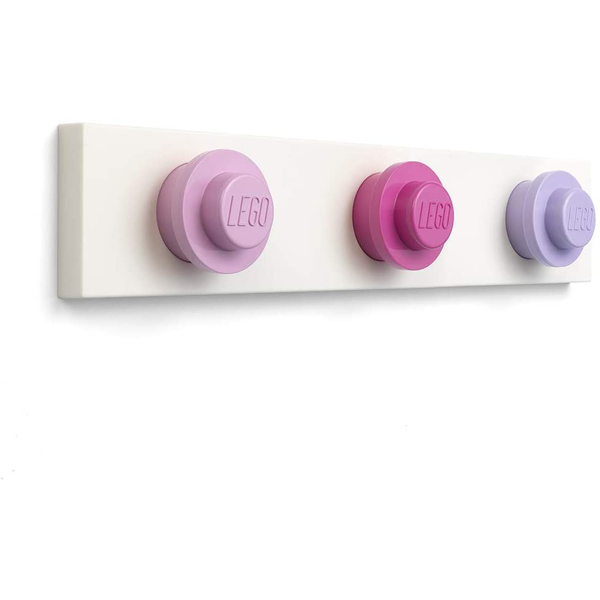 Plastový závesný vešiak G odtiene ružovej