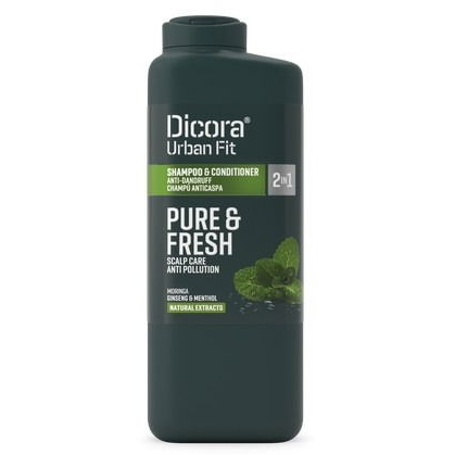 DICORA Urban Fit Shampoo 2in1 Pure & Fresh 400 ml (8480029434963)