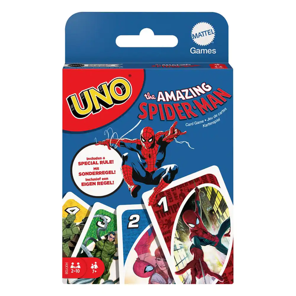 Games UNO The Amazing Spider-Man Игри с карти Shedding