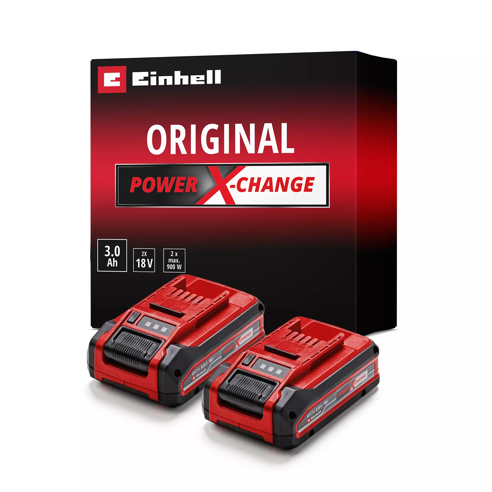 Einhell 4511631 PXC Plus Twinpack 18V Akkumulátor 3000mAh (2db / csomag) (4511631)