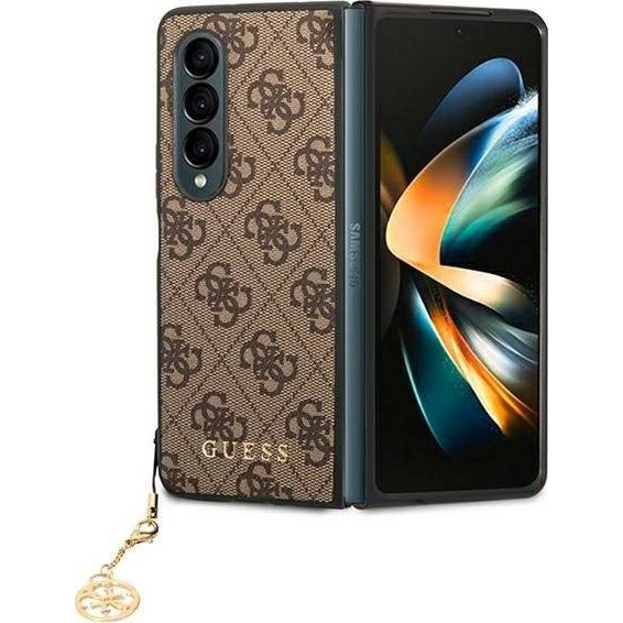 Guess 4G Charms Samsung Galaxy Z Fold 4 Flip Tok - Barna/Mintás