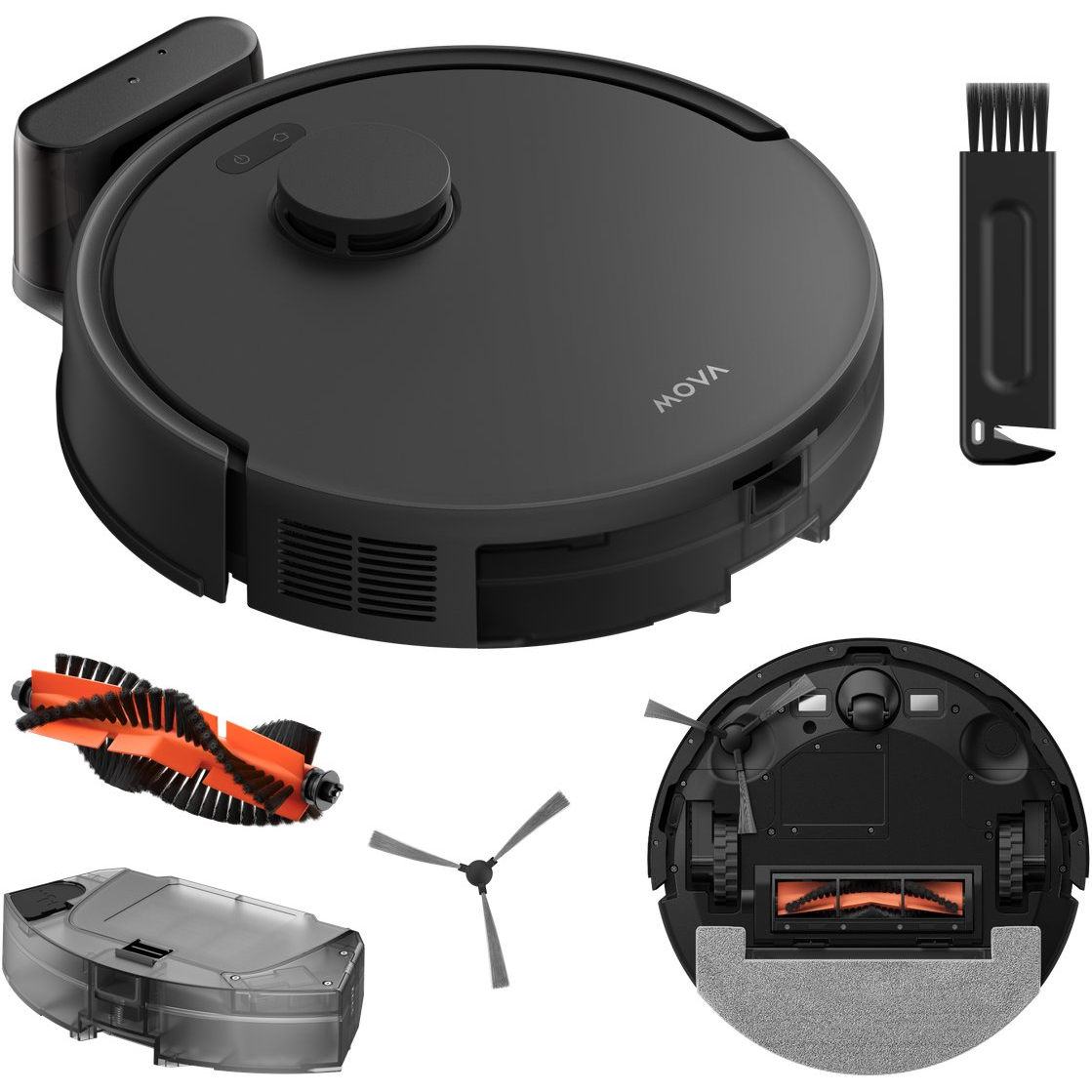 Mova E20 Plus Robotporszívó Fekete (E20 B)
