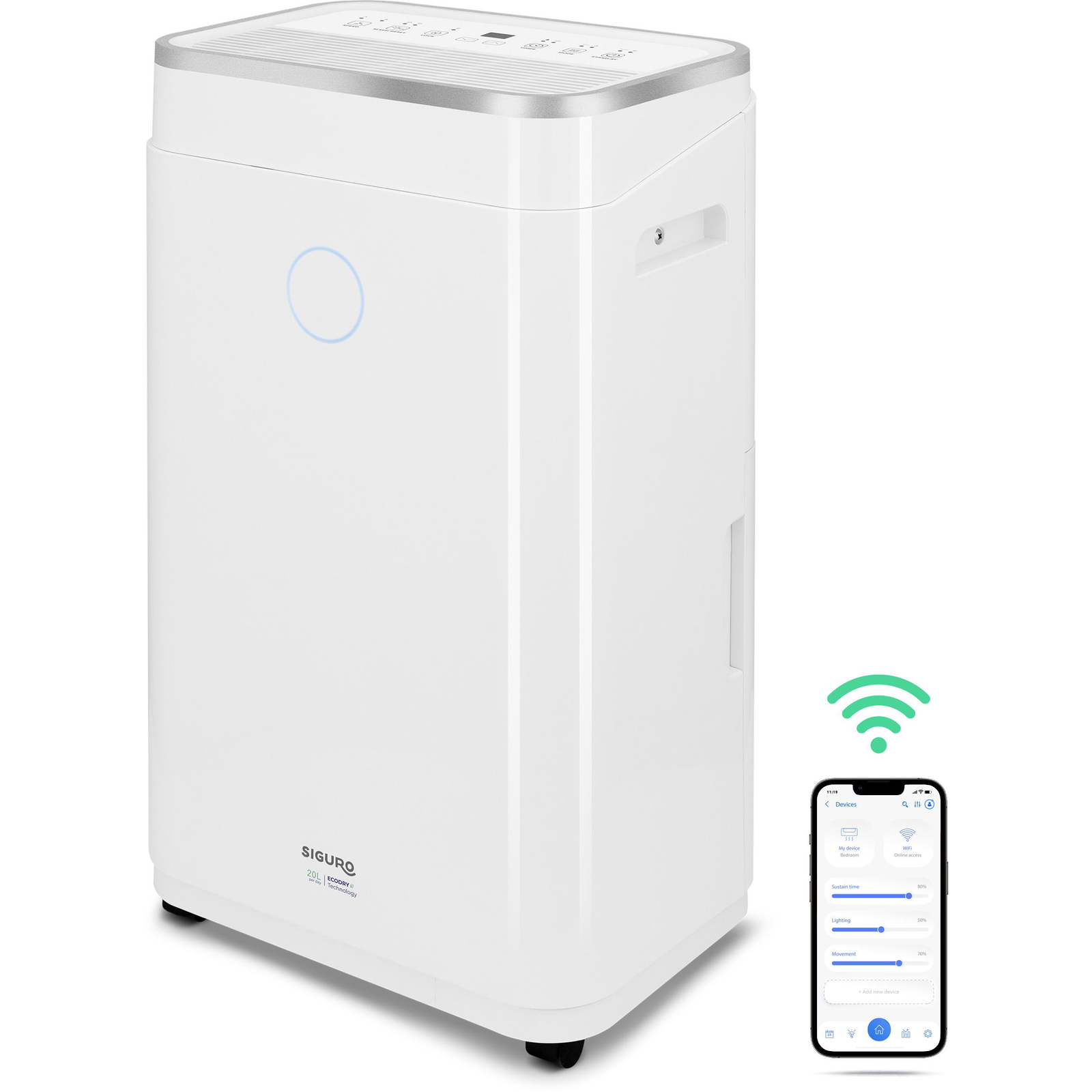 Siguro DH-P300W Orca 20 l WiFi (SGR-DH-P300W)