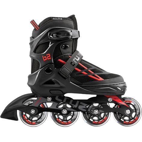 Rolki Movino Cruzer B2 rekreacyjne regulowane czarne r. 30-33