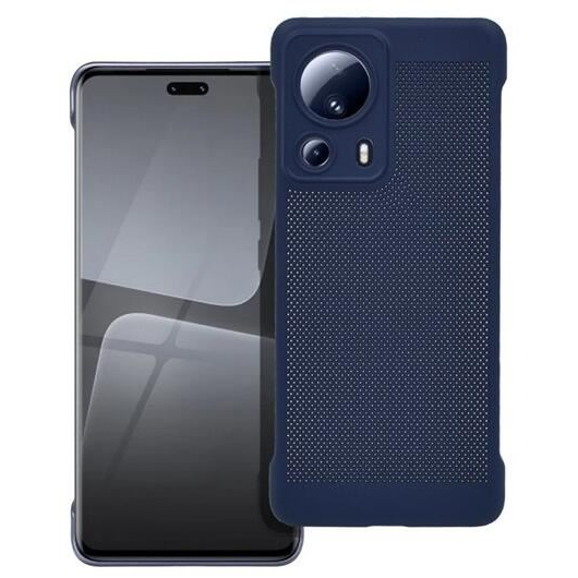 Gigapack Xiaomi 13 Lite légáteresztő, lyukacsos műanyag tok sötétkék (GP-142614) (GP-142614)