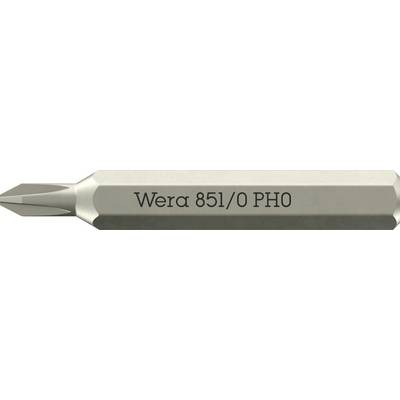 Wera 851 Micro Bits JCIS PH 0 x 30mm