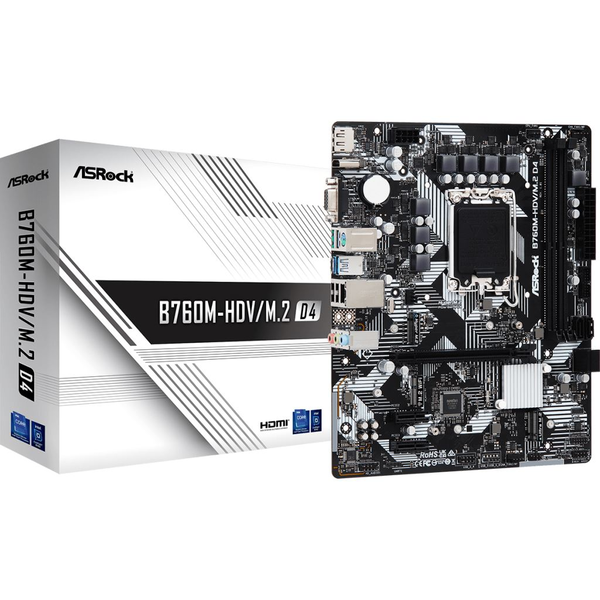 1700 ASRock B760M-HDV M.2 DDR4