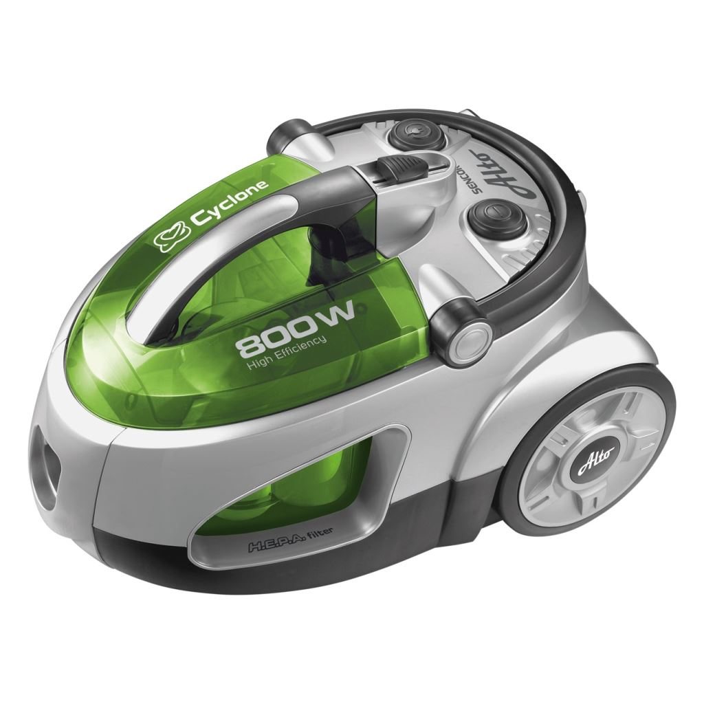 Cyklónový bezvreckový vysávač SENCOR SVC 730GR 800W ECO HEPA tichý (SVC 730GR-EUE2)