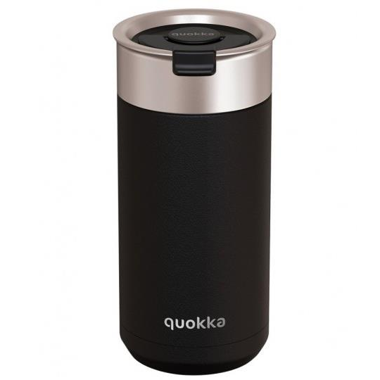 Quokka Boost termobögre szűrővel 400 ml, Carbon black (Q40077)