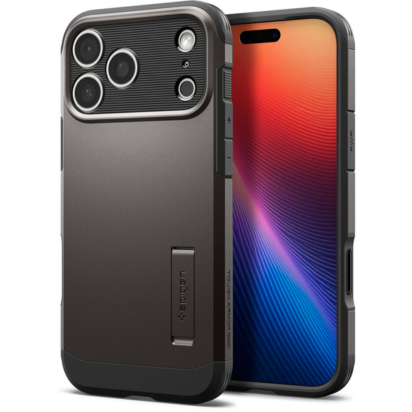 Spigen Tough Armor T MagSafe GunMetal iPhone 17 Pro Max tok
