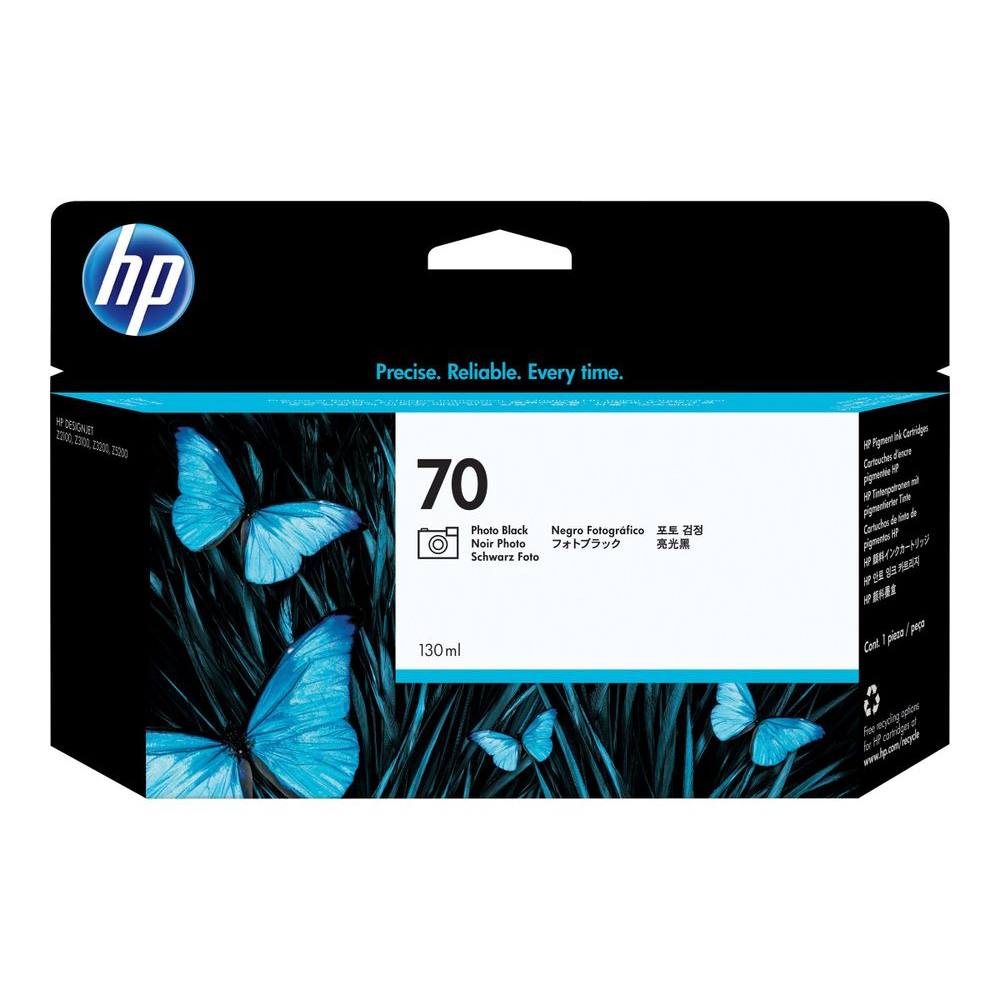 HP 70 - photo black - original - DesignJet - ink cartridge (C9449A)