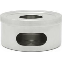 Bredemeijer Rozsdamentes acél Teafőző gyertyás Teamelegítő - Ezüst (191001)